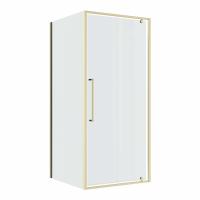 Душевая кабина Niagara Nova NG-45-8ASG-A90SG-34 80х90х195 прямоугольник, распашная, золото сатин, ст