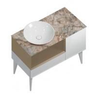 Тумба Kerama Marazzi Cono/Коно напольная 97 белая, CO.97\LIM