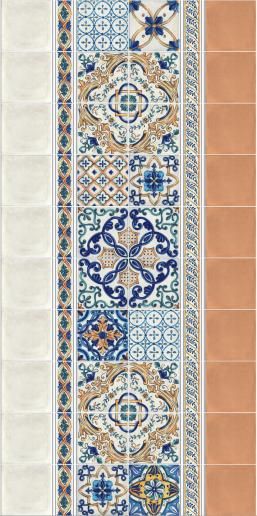 Карандаш Kerama Marazzi Бисер мятный 20х0,6 POD009