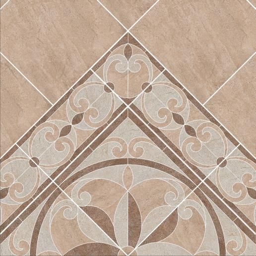 Вставка Kerama Marazzi Монтаньоне 9,7х9,7 беж HGD\A39\TU0031L