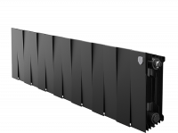 Радиатор биметаллический Royal Thermo PianoForte 200 /Noir Sable - 14 секций, черный графитовый, RTP