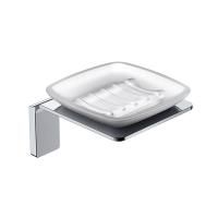 Мыльница  IDDIS Slide, хром, стекло матовое, SLISCG0i42