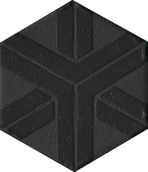 Керамогранит декор Kerama Marazzi Агуста черный 6x5,2, OS\B241\63001