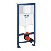 Инсталляция Grohe Rapid SL  для подвесного унитаза, с панелью смыва Skate Air, альпин/белый, 3872200