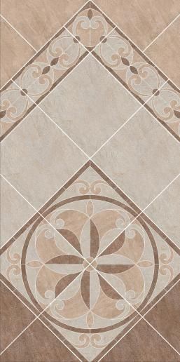Вставка Kerama Marazzi Монтаньоне 9,7х9,7 беж HGD\A39\TU0031L