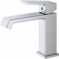 Смеситель для раковины Haiba HB10575, (гайка), хром