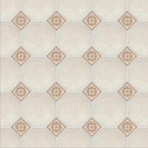 Вставка Kerama Marazzi Лаурито орнамент 7,7х7,7 AD\A255\6276