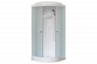Гидромассажный бокс Royal Bath 90х90х217, матовое стекло, белый профиль, RB 90НK1-M