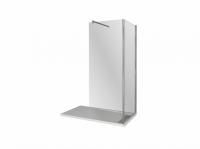 Душевая стенка Bas WALK IN SP+P-100-C-CH