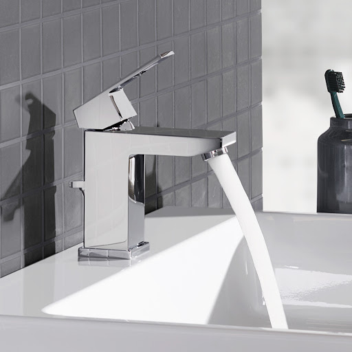 Смеситель для раковины Grohe Eurocube, однорычажный 23445000