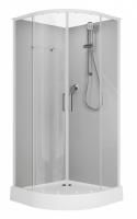 Душевая кабина Aquanet Passion EVO R white 90x90 набор 2
