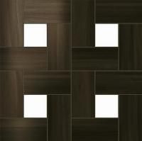 Мозаика напольная Atlas Concorde Aston Wood Dark Oak Mosaic Lappato 45х45х1