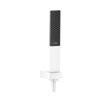 Душевая лейка Hansgrohe Rainfinity 100 1jet с держателем и шлангом 160 см, белый матовый, 26856700