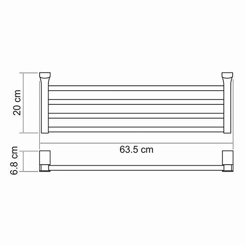 Полка WasserKRAFT Exter K-5200, K-5211