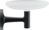Мыльница Duravit Starck T настенная, чёрный матовый / стекло матовое, 0099334600