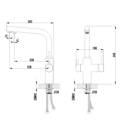Смеситель для кухни Lemark COMFORT, LM3060C