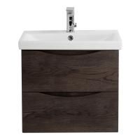 Тумба под раковину BelBagno Marino-Cer, 60 см, подвесная, Rovere Nature Grigio, MARINO-CER-600-2C-SO