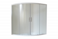 Шторка для ванны Royal Bath 150х100х150 см, матовое стекло, RB 150ALP-C