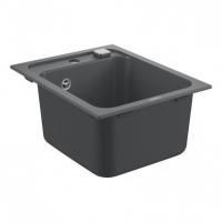 Мойка для кухни Grohe K700 композитная, серый гранит, 31650AT0