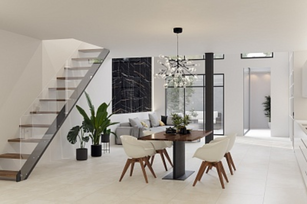 Керамогранит Kerranova Marble Trend 60х60, K-1003/LR/600x600x10