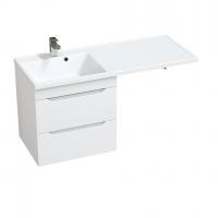 Тумба подвесная Mirsant Сохо квадро / Soho Quadro 120 с раковиной Флай / Fly2, УТ000094935