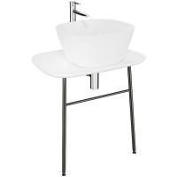 Керамическая столешница для раковины Vitra Plural 70, белый матовый, 62561