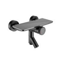 Смеситель для ванны IDDIS Shelfy с управлением Push Control, черный матовый, SHEBLBTi02WA