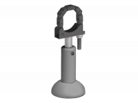 Напольный регулируемый кронштейн Royal Thermo, серебристый, RT05S