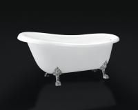 Ванна акриловая BelBagno 170*80.5 см, белая, BB04