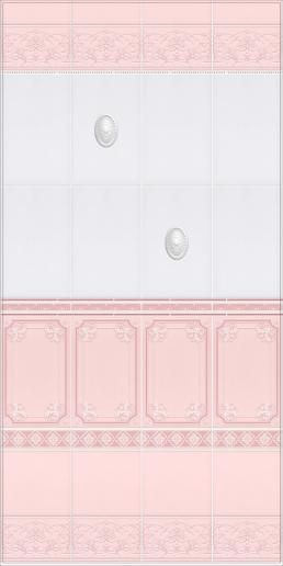 Бордюр Kerama Marazzi Петергоф белый 25х4,2 STG\A563\6304