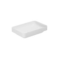 Раковина Azzurra Элэганче Софт (Elegance Soft), 60 см, накладная, белый, ELLG060400S0BI/(ESO60 bi)*0