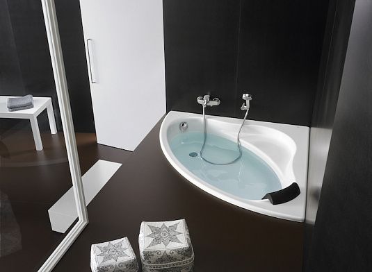 Ванна акриловая Roca BALI N 1300X1300 г/м TOTAL белый, 7.2481.0.100.1