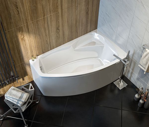 Ванна акриловая Bas "КАМЕЯ-PRO" 1700х1050 правая, с каркасом