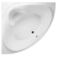 Ванна акриловая Vagnerplast Азтена 150*150 см, без панели и каркаса, белая, VPBA150ATH3E-04