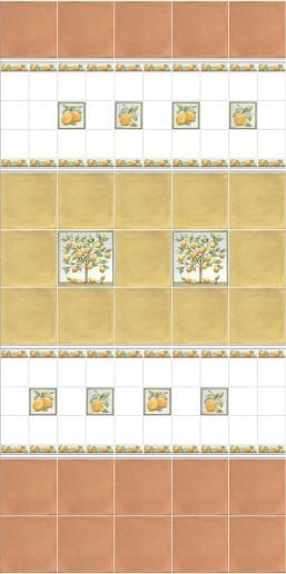 Бордюр Kerama Marazzi Капри майолика 20х6,3 STG\A460\5232