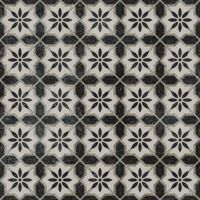 Декор Kerama Marazzi Фреджио 1 20х20 черно-белый, VT\A294\SG1544N