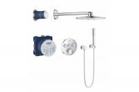 Душевая система Grohe GRT SmartControl с душевым гарнитуром и верхним душем Rainshower SmartActive 3