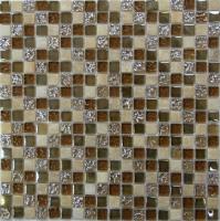 Мозаика стеклянная с камнем Bonaparte Glass Stone 1