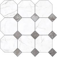 Панно Kerranova Black&White Lappato белый K-60/d02 60x60 K-60/d02/LR/60x60