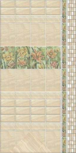 Декор Kerama Marazzi Летний сад Лилии 20х30 HGD\A144\880L