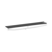 Шланговое подключение Hansgrohe Rainfinity Porter 500, с держателем и полкой, правое, белый матовый,