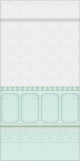 Декор Kerama Marazzi Петергоф голубой 40,2х40,2 AD\B315\SG1545