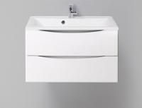 Тумба под раковину подвесная BelBagno ACQUA Bianco Lucido, 800x450x500, ACQUA-800-2C-SO-BL
