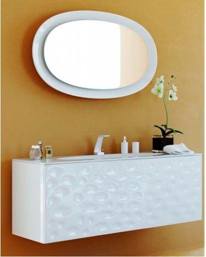 Тумба Clarberg Dune под умывальник Elegance 1200 подвесная, цвет белый Dun.01.12/W, DUN0112