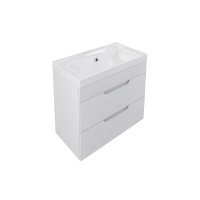 Тумба подвесная Mirsant Сохо квадро / Soho 60/2 Quadro (2 ящ., раковина Фест / Fest 60), УТ000062629
