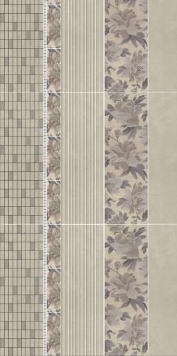 Плитка настенная Kerama Marazzi Низида 25х75 беж 12091R