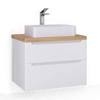 Тумба Jorno Wood 80 подвесная белая, Wood.01.80/P/W