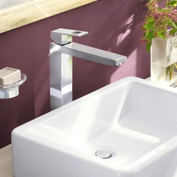 Смеситель для раковины Grohe Eurocube, свободностоящий, хром, 23406000