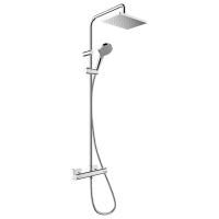 Душевая система Hansgrohe Vernis Shape Showerpipe 230 1jet с термостатом, хром, 26286000