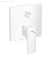 Смеситель для ванны Hansgrohe Metropol, встраиваемый, белый матовый, 32545700